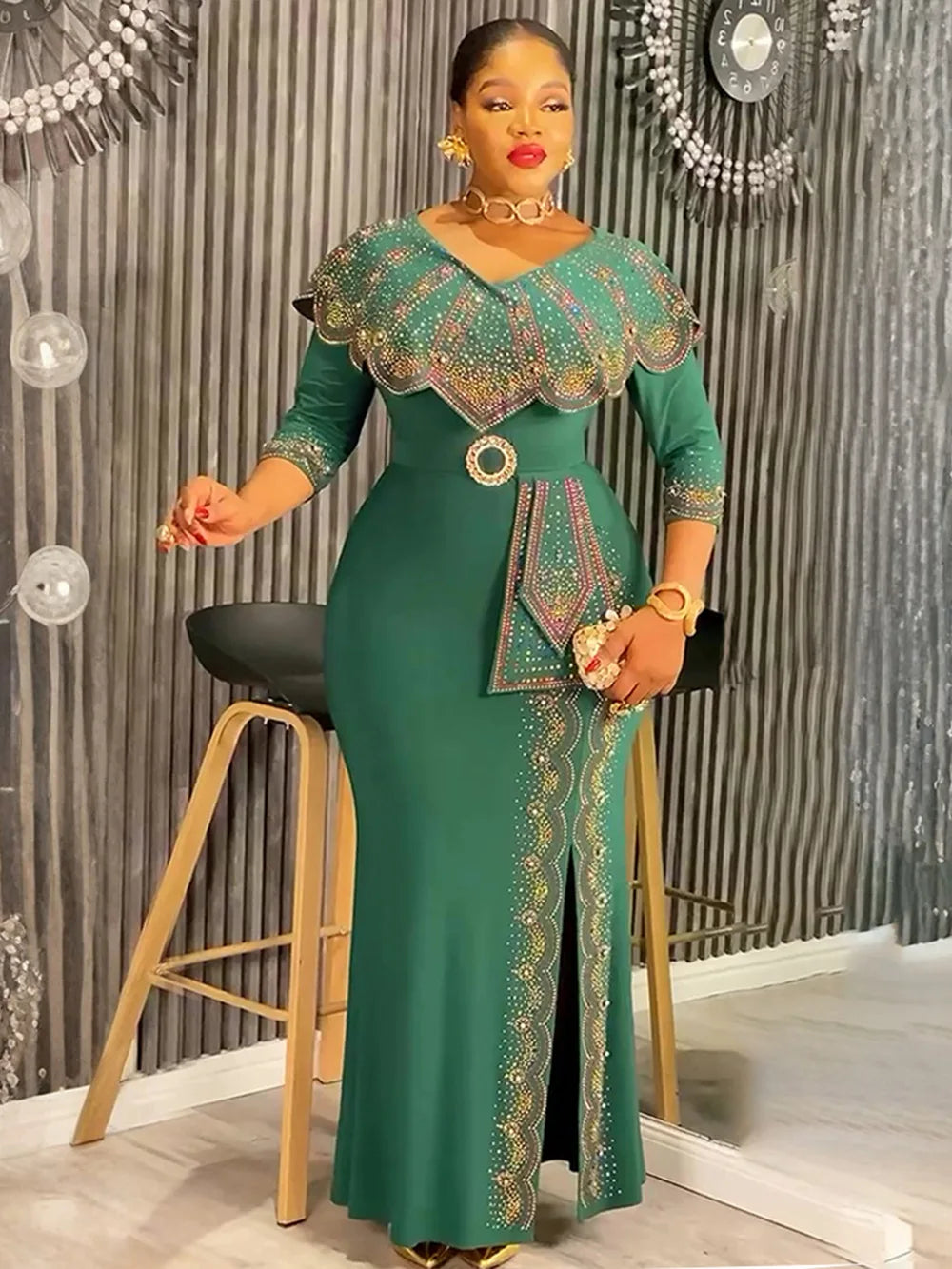 Abayas For Women Dubai African Muslim Fashion Dress Caftan Marocain Evening Party Dresses Satin Boubou Robe Djellaba Femme 2025