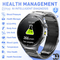 2026 New Nursing Health Laser Cure Blood Pressure Smart Watch Men Heart Rate Pulse Sleep Bluetooth Call Body Monitor Smartwatch